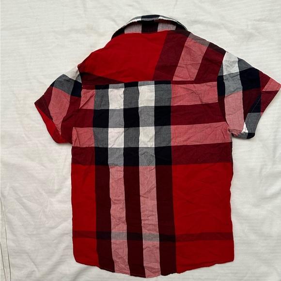 Burberry red women shirt US size 4petite - Picture 12 of 16